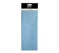 Glick Pale Blue Tissue: 4 Large Sheets (750x500mm) Light Pastel Paper for Gift Wraps, Art, and Craft Projects. Beautiful Blue for Any Creative Idea!