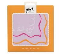 Glick Party Napkins - Neon Doodle - 33 x 33cm - Pack of 20, M