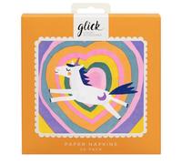 Glick Party Napkins - Unicorn Rainbows - 33 x 33cm - Pack of 20, M