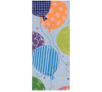 Glick Patterned Tissue Paper - Big Balloons Blue - 500 x 750mm - 4 Sheets