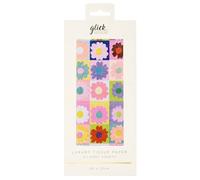 Glick Patterned Tissue Paper - Petal Pop - 500 x 750mm - 4 Sheets, M