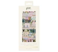 Glick Patterned Tissue Paper - York Place - 500 x 750mm - 4 Sheets, M