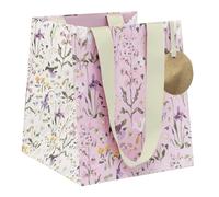 Glick Plant Gift Bag - Lilac Luxe Design - 200 x 180 x 180mm, M