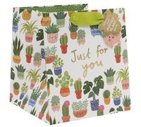 Glick Plant Gift Bag - Planty Pals Design - 200 x 180 x 180mm, M
