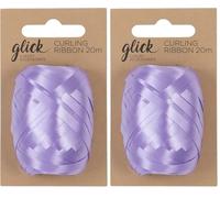 Glick Purple Lilac Curling Ribbon, for Gift Wrapping, Arts and Crafts, Purple Lilac Curling Ribbon (Pack of 2)