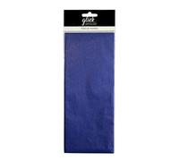 Glick Royal Blue Tissue: 4 Sheets (750x500mm) Tissue Paper for Gift Wraping, Birthday, & Arts and Crafts. Rich Blue for Creative Wrapping & Crafting Uses.