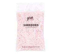 Glick Shredded Light Pink Tissue Paper, 30 Grams Pink Shredded Tissue, Perfect for use in Gift Wrapping