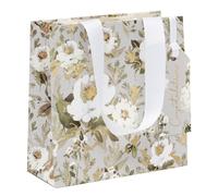 Glick Small Gift Bag - Congratulations Floral Design - 140 x 140 x 60mm, M