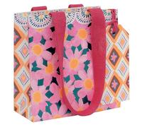 Glick Small Gift Bag - Floral Fusion Design - 140 x 140 x 60mm, M