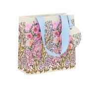 Glick Small Linea Allure Gift Bag, Luxury Recyclable Bag for Special Gifts, 14 x 14 x 6 cm, Ideal for Birthdays & Celebrations, Multi-Coloured