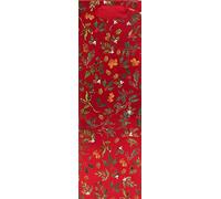 Glick Xmas Bottle Gift Bag Holly Foliage - Traditional Luxury Illustrated Christmas