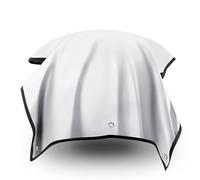 GliCraft 27 x 36 inch Jumbo Machine Cover Breathable Tool Saver Machine Cover to Prevent Equipment Rust Dust Proof Tear Resistant Silver