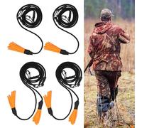 GliCraft 4 Pcs Deer Hunting Scent Drag Line Decoy with Double Drag Polypropylene Scent Applicators with Detachable Clip for Outdoor Deer Hunting Supplies and Attractant