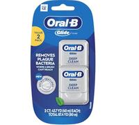 Oral-B, Glide, Pro-Health, Deep Clean Floss, Cool Mint, 2 Pack