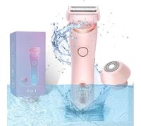 Glide Pro 3.0 Razor for Women, The Glide Pro 3.0 Razor Women, 2 in 1 Wet & Dry Waterproof Electric Razors, Proustore Razors with Removable Head for Leg Arm Underarm Bikini Area (Pink)