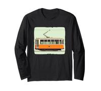 Glide Through the Streets on a Classic Tram Long Sleeve T-Shirt