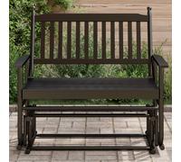 Glider Bench Rocking Bench Outdoor Bench Garden Bench Solid Wood Poplar vidaXL