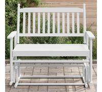 Glider Bench Rocking Bench Outdoor Bench Garden Bench Solid Wood Poplar vidaXL