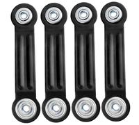Glider Bracket Hardware, 4Pcs 6.3 Inch Heavy-Duty Steel Glider Bearing Arm Bracket Replacement 7-1/2 Inch Between Mounting Holes for Outdoor Garden Furniture Outdoor Patio Swing Parts
