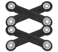 Glider Hold Bracket Outdoor Iron Black for Patio Bench Rocker | Swing Replacement Seat, Smooth Operation and Weather Resistant, Easy Install for Garden Glider Repair