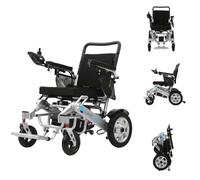 Glider Mobility ExplorerXL Lightweight Folding Electric Wheelchair - Dual 300W Motors, 24V 13Ah Lithium Battery, 17-Mile Range, 8km/h Speed, 150kg Capacity, Airline Approved, Portable Powerchair