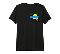 Glider Pilot Clothing Sailplane Gliding Soaring Thermals Premium T-Shirt