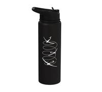 Glider Plane Circling in Thermals with no Engine Sailplane Stainless Steel Insulated Water Bottle
