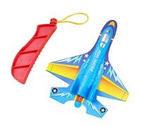 Glider Planes | Aircraft Launcher | 5.51 Inch Outdoor Sports Airplane with Handle, Hand Launch Plane | Flying Toy - Ideal for Kids Birthday Boys Girls Garden Plays.