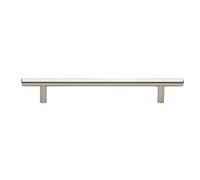 GlideRite Hardware 5003-160-SS-10 6.25 inch Cc Stainless Steel 8.625 inch Long Solid Cabinet Pull Handles Cupboard Hardware 10 Pack
