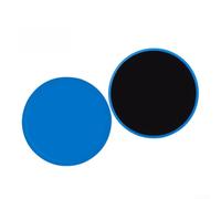 Gliding Discs Supporting Core Stability and Dynamic Movement Through Dual-Sided ABS Slip and EVA Foam Texture (Blue)