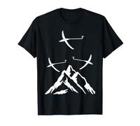 Gliding Lover Mountain Thermals Glider Plane Sailplane Pilot T-Shirt