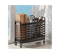 GLigeT Caddy Kitchen Utensil Holder Wall Mounted Cutlery Crock for Counter Storage for Spoons Forks Holder