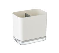 GLigeT Caddy Multifunction Utensil Holder Chopsticks Countertop Cutlery Drying Rack Flatware Drain Tidy Kitchen Tools Holder(White)