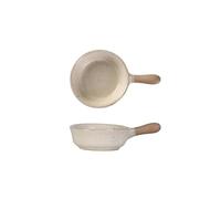 GLigeT Condiments Ceramic Appetiser Dishes Ketchup Side Dish Condiment Relish Plate with Grip Handle Parties