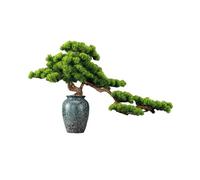 GLigeT Fake Plant Large Artificial Bonsai Pine Tree Realistic Plants for Office Desktop Use Decoration