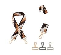 GLigeT Handbag Strap Bag Strap Women's Messenger Colorful Replaceable Accessories Handbag Crossbody Strap Bag Straps for Handbags(E49-A13,Light Gold Buckle)