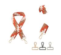 GLigeT Handbag Strap Bag Strap Women's Messenger Colorful Replaceable Accessories Handbag Crossbody Strap Bag Straps for Handbags(E49-A14,Light Gold Buckle)