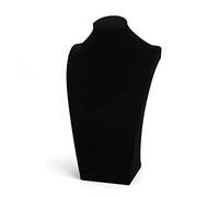 GLigeT Jewellery Stand Black Velvet Necklace Display Portrait Neck for Necklace Display Stand Model Jewelry Bust Display Holder for Selling and Shows Jewellery Stand Display (Size : 40cm)