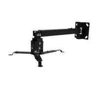 GLigeT Office Black Color Projector Ceiling Mount Adjustable 43 To 65cm Roof Bracket For DLP LCD LED Wall Hanger Home