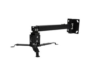 GLigeT Office Black Color Projector Ceiling Mount Adjustable 43 To 65cm Roof Bracket For DLP LCD LED Wall Hanger Home