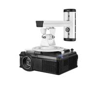 GLigeT Office Office Universal Aluminum Alloy Projector Bracket Rotating Ceiling Wall Mount Home(White)