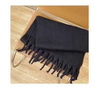 GLigeT Scarf Solid Color Soft Scarf, Thickened Warm Solid Color Scarf, Mohair Tassel Scarf Chunky Oversized Winter/Fall (Color : 24)