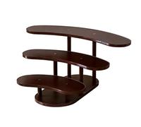 GLigeT Solid Wood Tabletop Cup Holder Storage Table top Water Kitchen(Bruin)