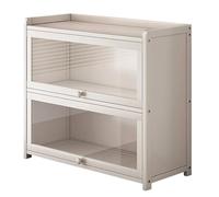 GLigeT White Acrylic Three-Layer Cup Holder Desktop Storage and Table top Kitchen