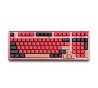 Gliging Red Samurai 129 Keys Keycaps for MX Switch Mechanical Gaming Keyboard