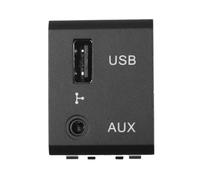 GLILAR AUX USB Audio Adapter Compatible With Hyundai For Santa Fe 96120-2B000 Car USB Interface AUX Port Adapter Replacement Accessories