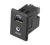 GLILAR AUX USB Audio Adapter Compatible With Nissan For Kicks 2018 2019 For Rogue For Frontier 2014 2015 2016 2017 USB Adapter Media Players Car Replacement 795405004