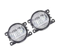 GLILAR Car Front Fog light Compatible With Kangoo BE BOP KW0 KW1 MPV 2009-2011 2012 2013 2014 2015 Front Bumper Illumination Fog Lamp Lights 2 Pcs 1209177(JZ White)