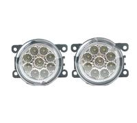 GLILAR Car Front Fog light Compatible With Nissan For Frontier For Xterra 2005 2006 2007 2008 2009 2010-2015 Front Bumper Fog Lamp Daytime Lights