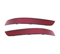 GLILAR Compatible With Benz For W204 2013 2014 2015 Rear Bumper Reflector Tail Light Brake Lamp Cover 2048200474 2048200374 Rear Bumper Reflector